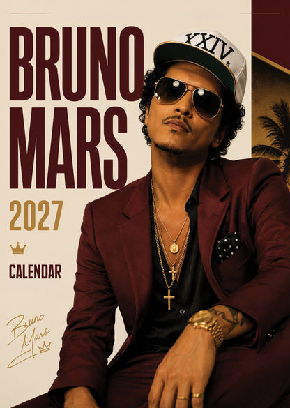 Bruno Mars - A3 Calendar 2027