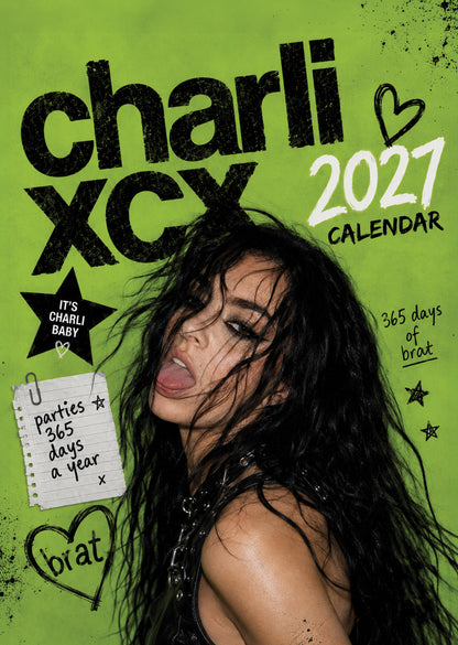 Charli XCX - A3 Calendar 2027