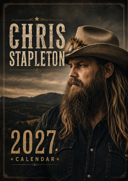 Chris Stapleton - A3 Calendar 2027