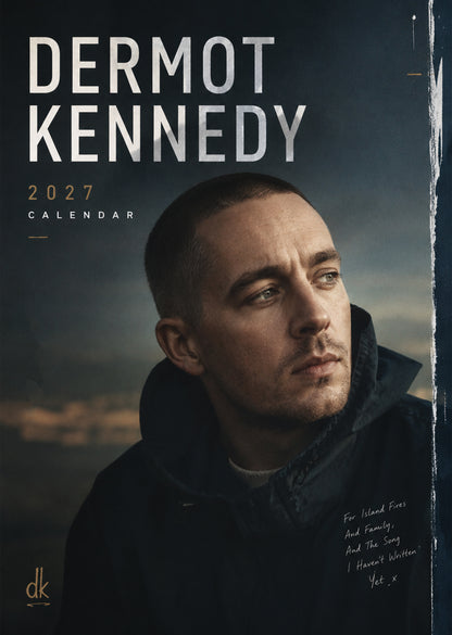 Dermot Kennedy - A3 Calendar 2027