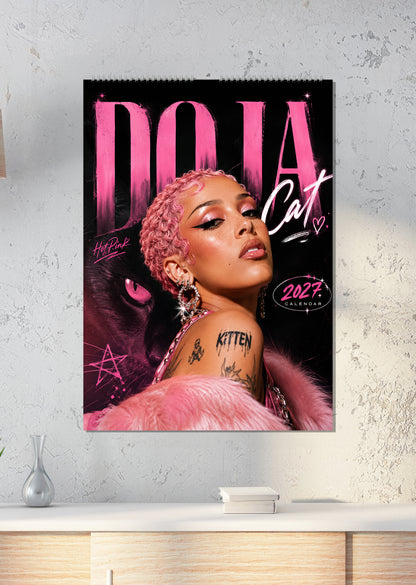 Doja Cat - A3 Calendar 2027