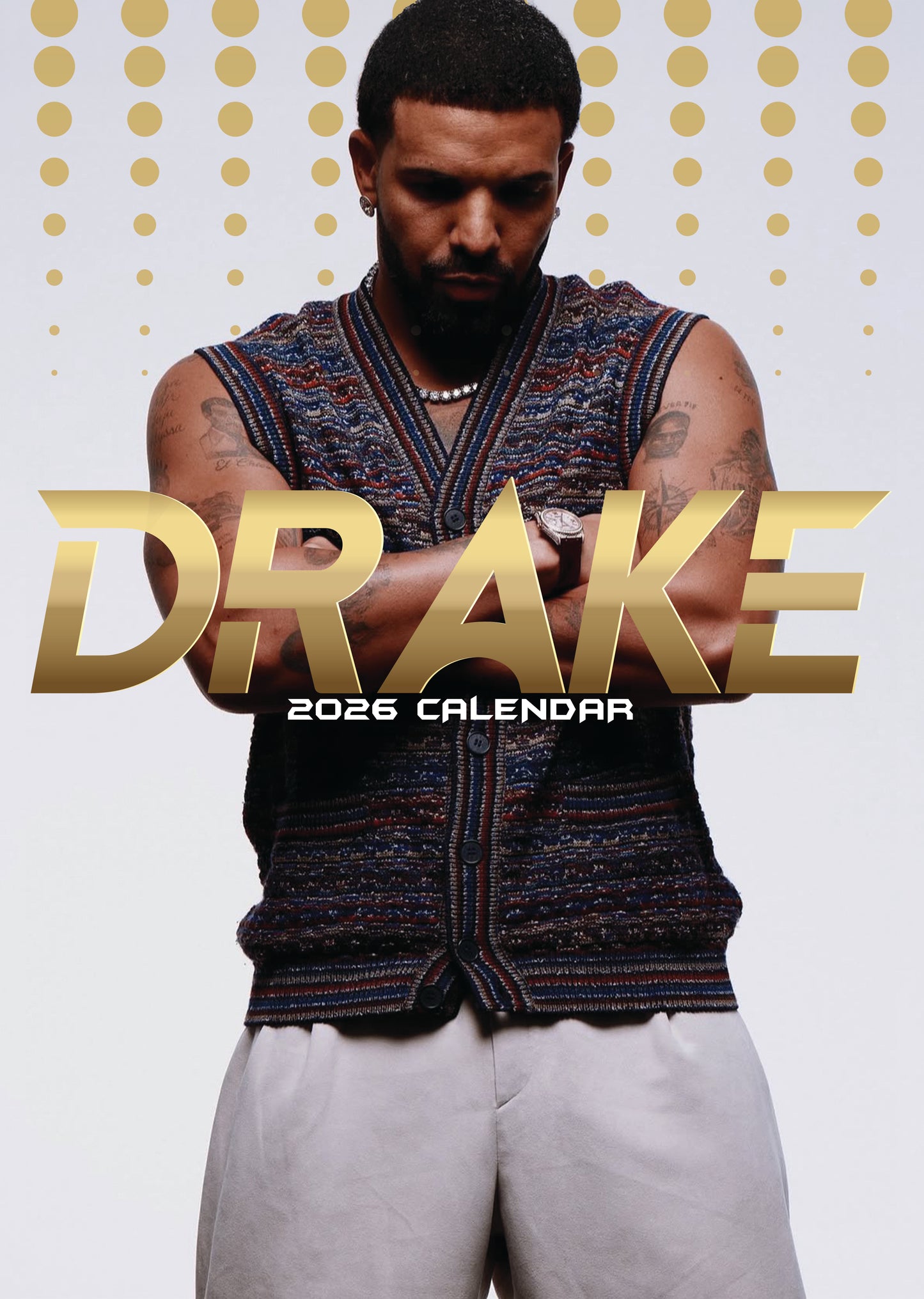 Drake - A3 Calendar 2026 – CalendarsRus