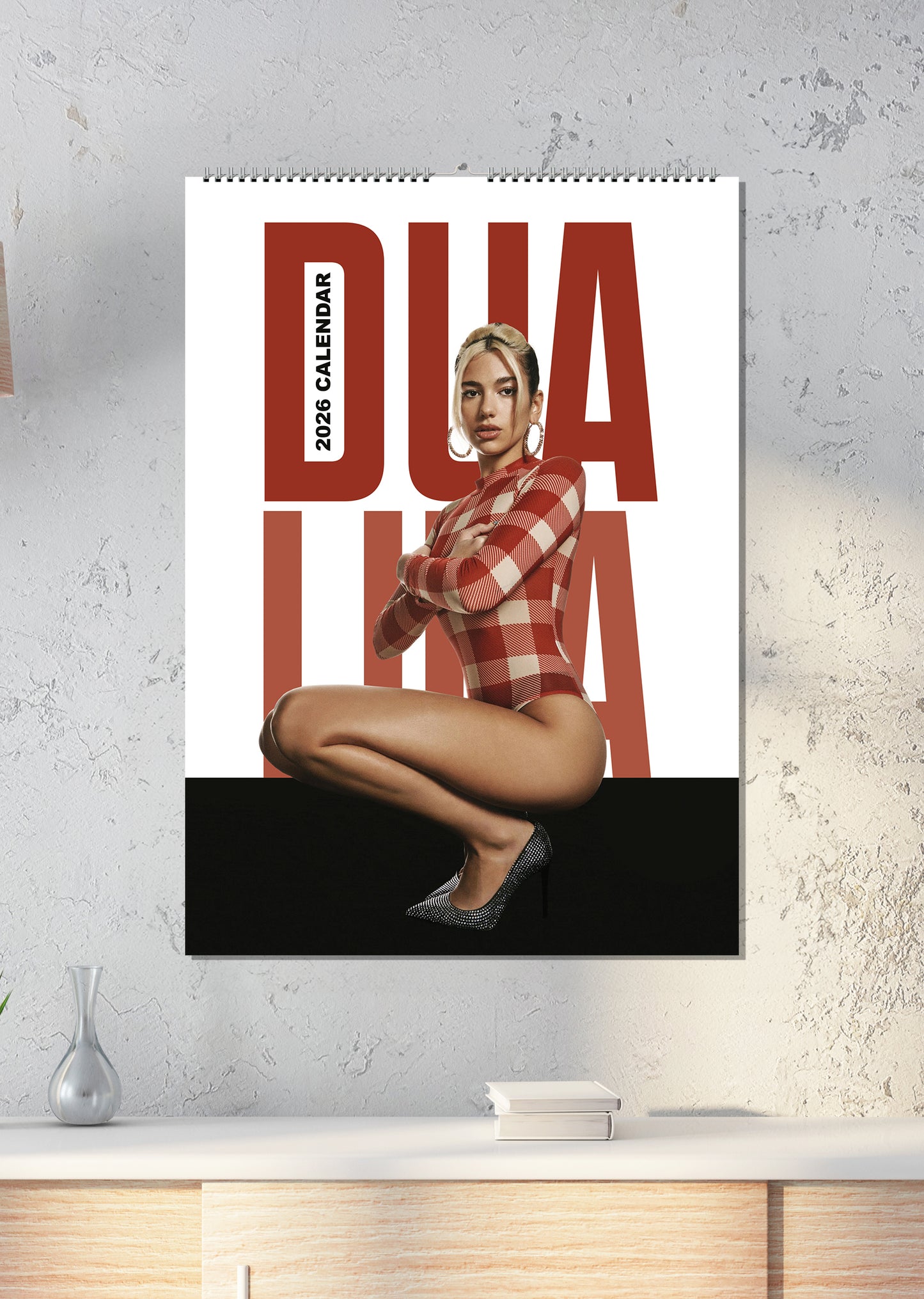 Dua Lipa - A3 Calendar 2026