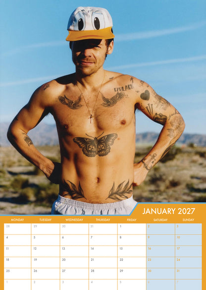 Harry Styles - A3 Calendar 2027