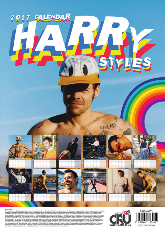 Harry Styles - A3 Calendar 2027