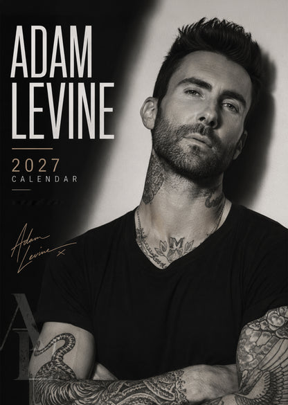 Adam Levine - A3 Calendar 2027