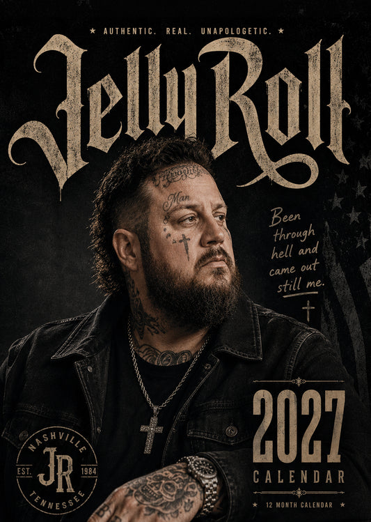 Jelly Roll - A3 Calendar 2027