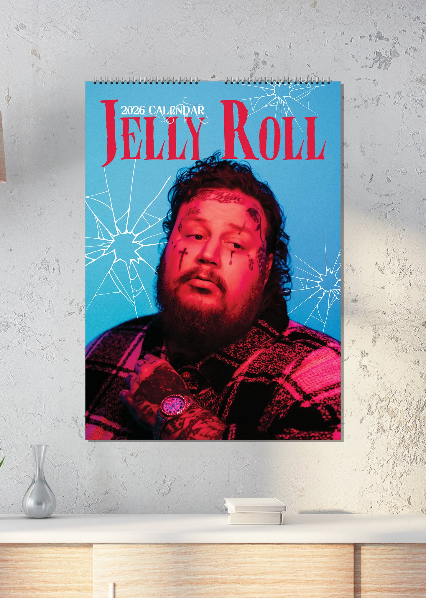 Jelly Roll - A3 Calendar 2026
