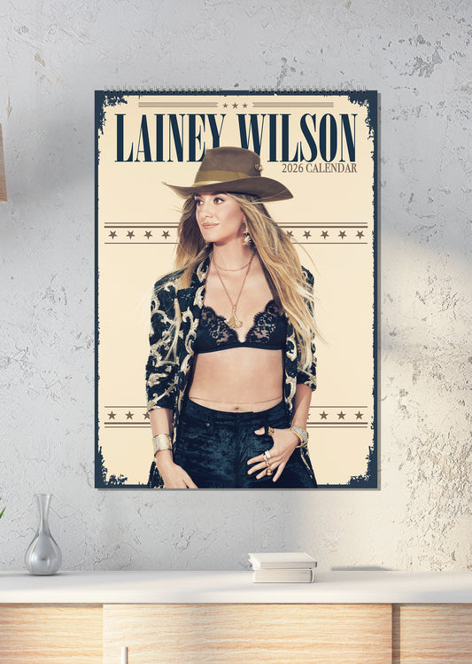 Lainey Wilson - A3 Calendar 2026