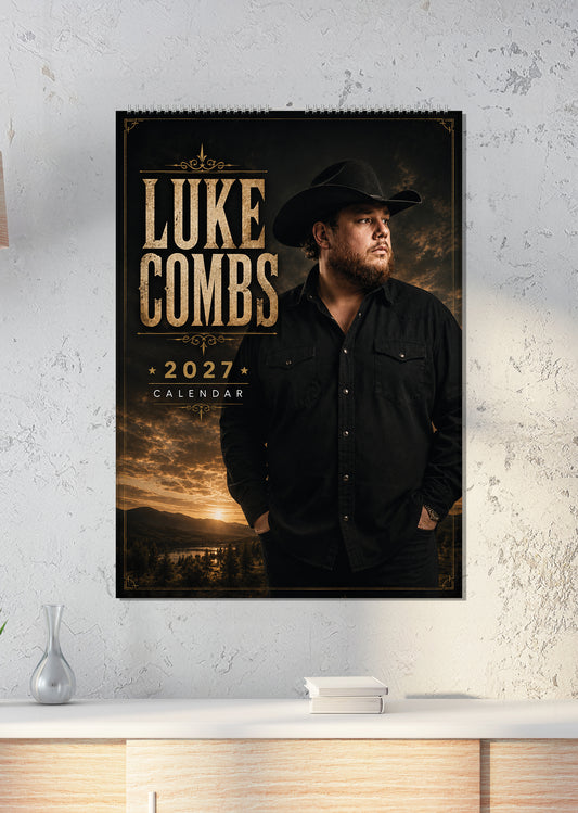 Luke Combs - A3 Calendar 2027