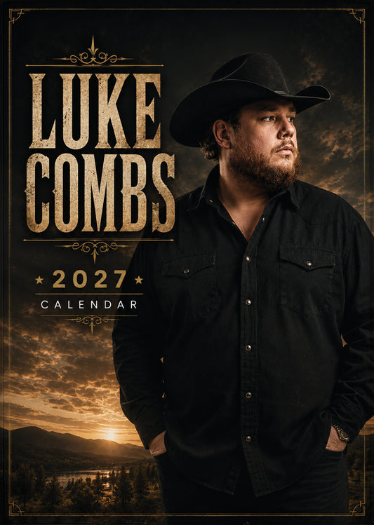 Luke Combs - A3 Calendar 2027