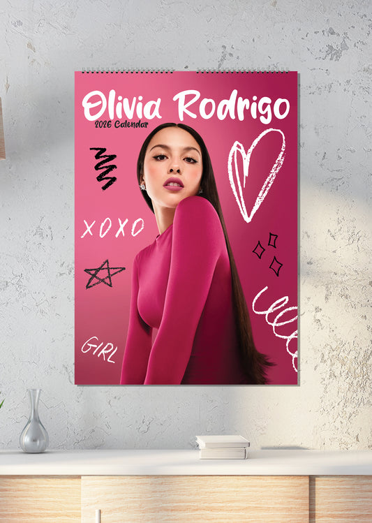 Olivia Rodrigo - A3 Calendar 2026