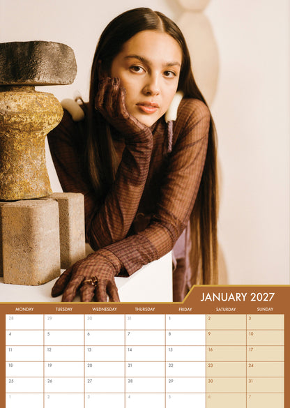 Olivia Rodrigo - A3 Calendar 2027