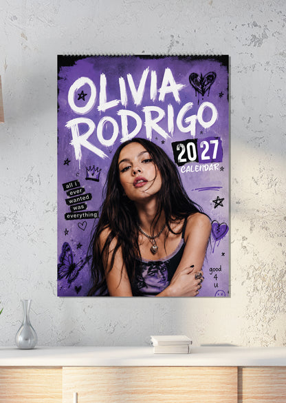 Olivia Rodrigo - A3 Calendar 2027