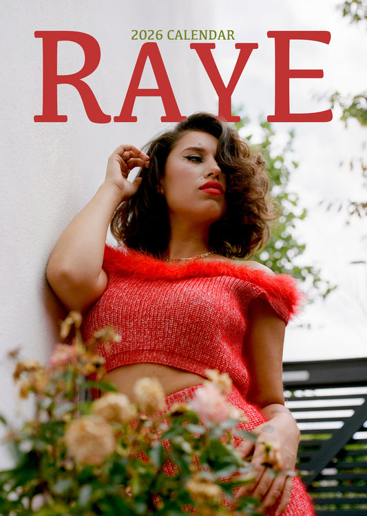 Raye - A3 Calendar 2026