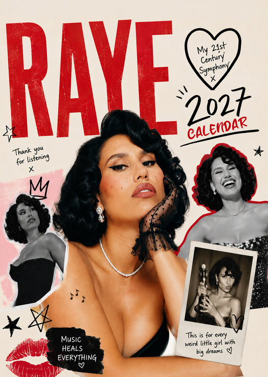Raye - A3 Calendar 2027