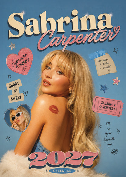 Sabrina Carpenter - A3 Calendar 2027