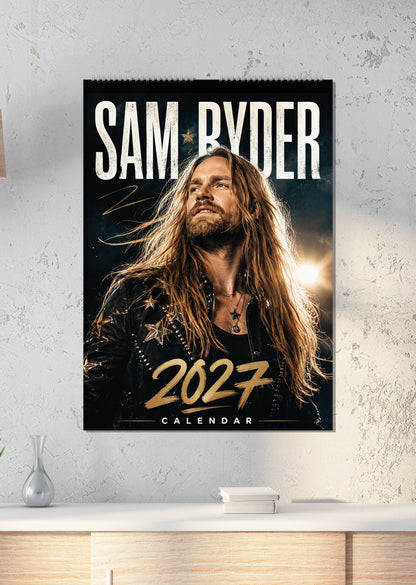 Sam Ryder - A3 Calendar 2027