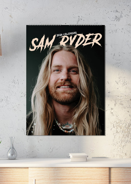 Sam Ryder - A3 Calendar 2026