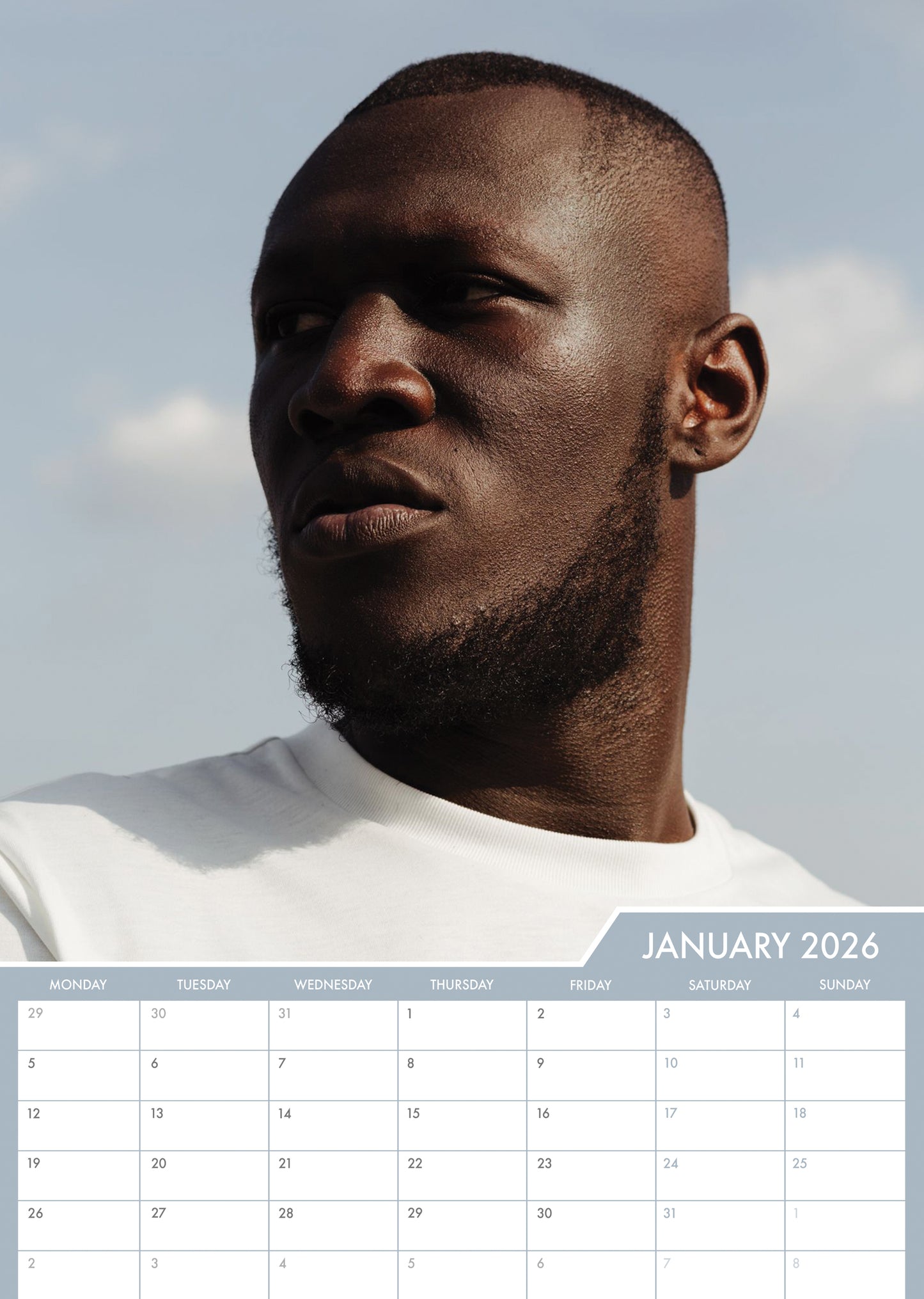 Stormzy - A3 Calendar 2026