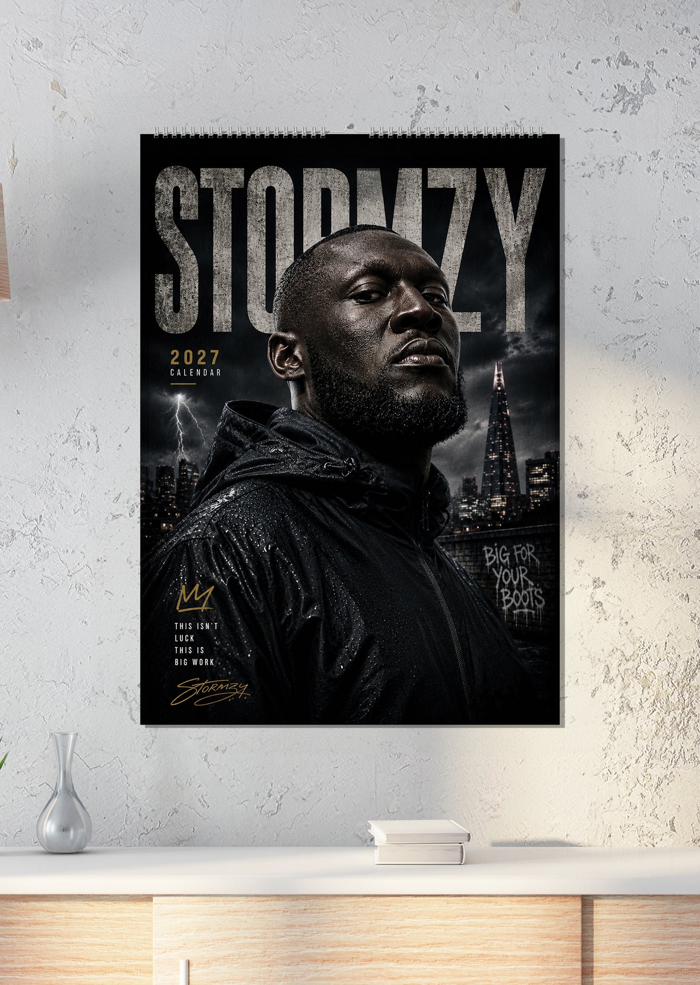 Stormzy - A3 Calendar 2027