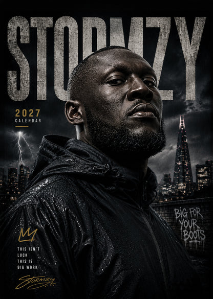 Stormzy - A3 Calendar 2027