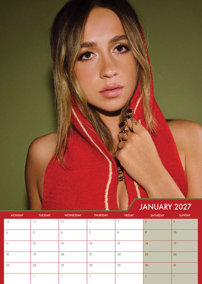 Tate McRae - A3 Calendar 2027