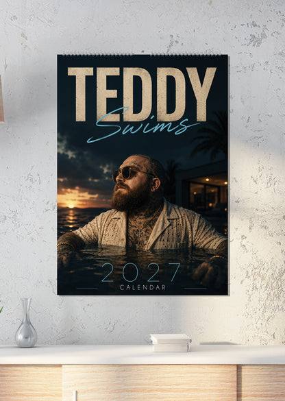 Teddy Swims - A3 Calendar 2027
