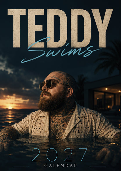 Teddy Swims - A3 Calendar 2027