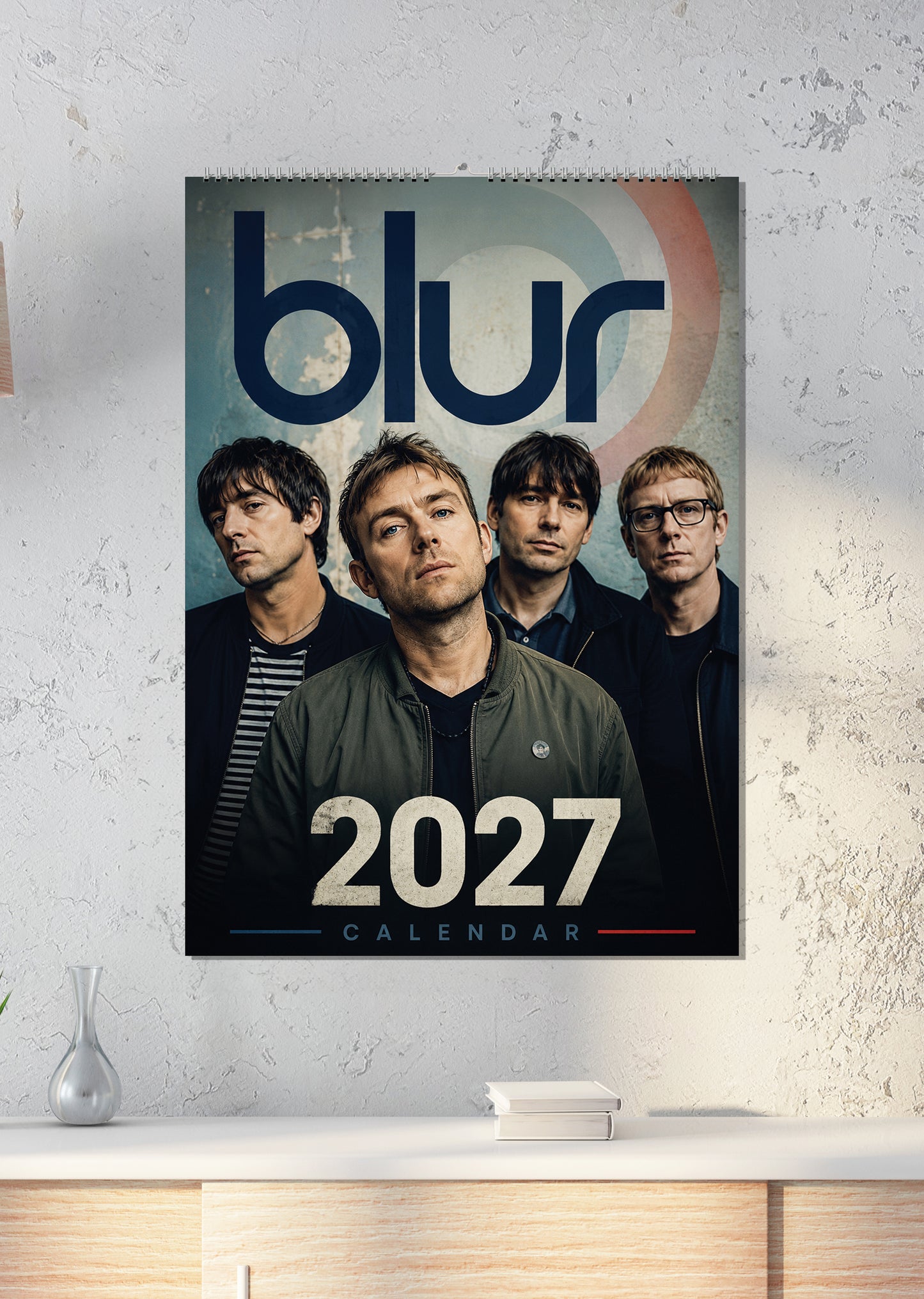 Blur - A3 Calendar 2027