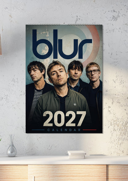 Blur - A3 Calendar 2027