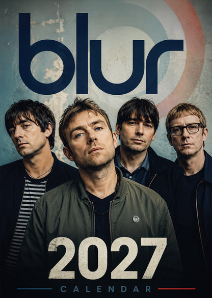 Blur - A3 Calendar 2027