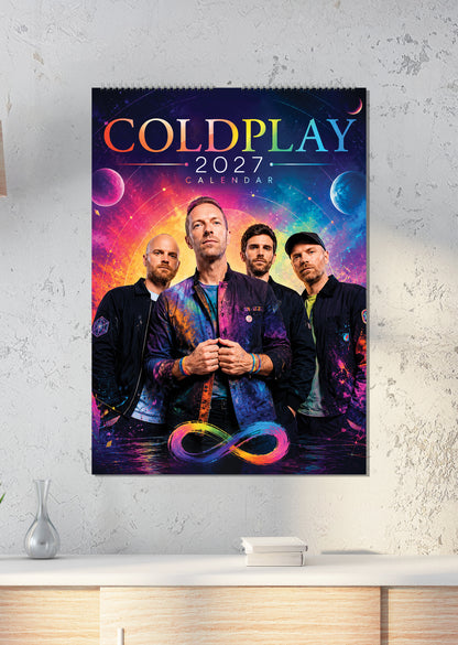 Coldplay - A3 Calendar 2027