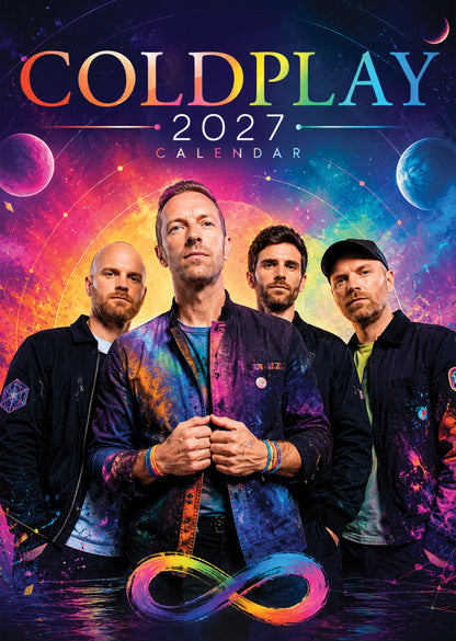 Coldplay - A3 Calendar 2027