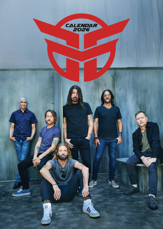 Foo Fighters - A3 Calendar 2026