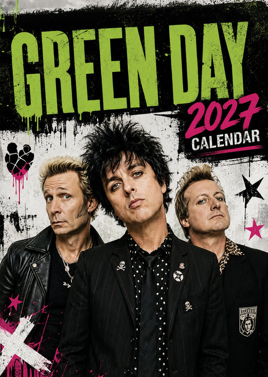 Green Day - A3 Calendar 2027