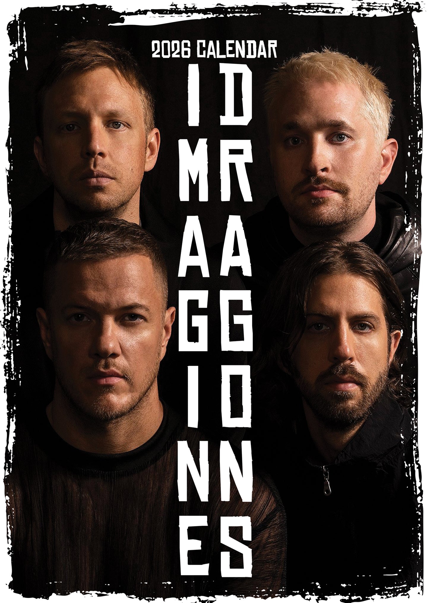 Imagine Dragons - A3 Calendar 2026