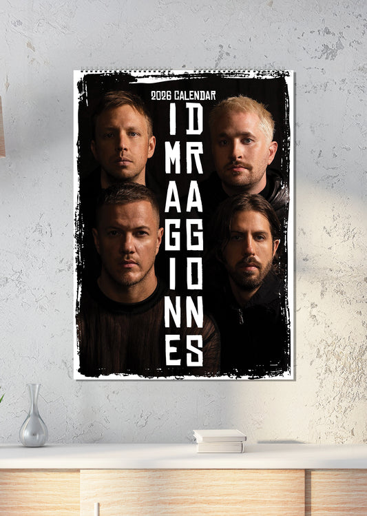 Imagine Dragons - A3 Calendar 2026