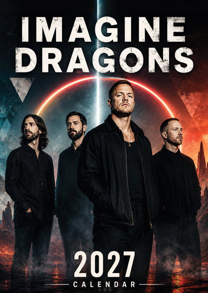 Imagine Dragons - A3 Calendar 2027