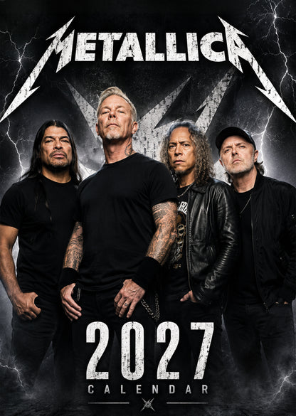 Metallica - A3 Calendar 2027