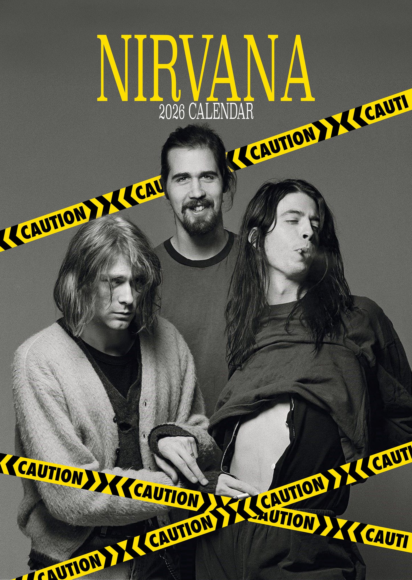 Nirvana - A3 Calendar 2026