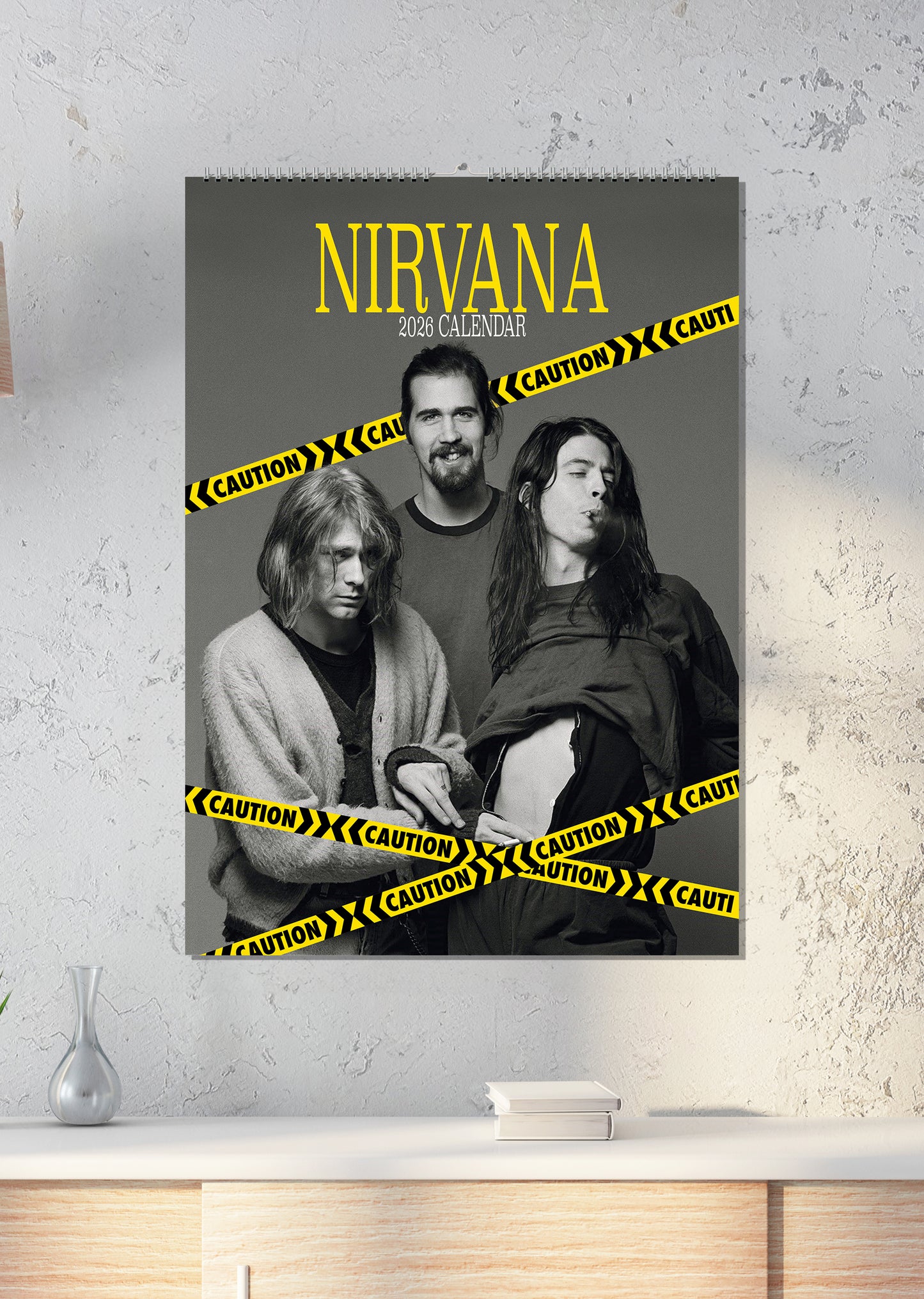 Nirvana - A3 Calendar 2026
