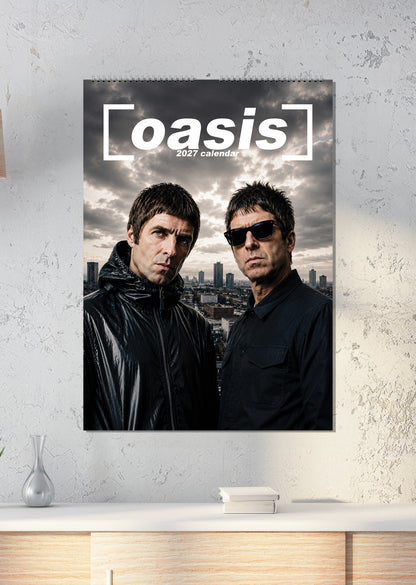 Oasis - A3 Calendar 2027