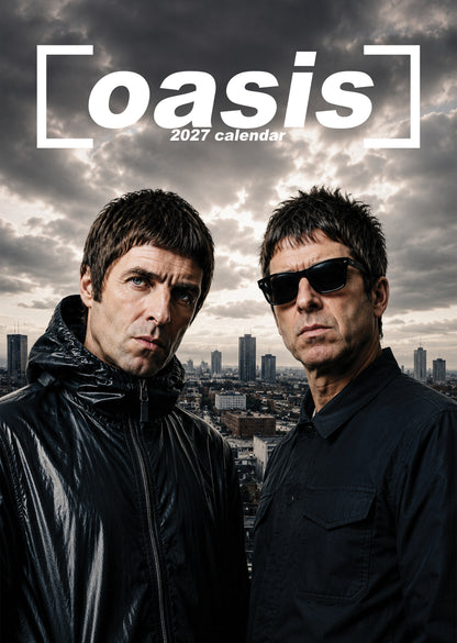Oasis - A3 Calendar 2027