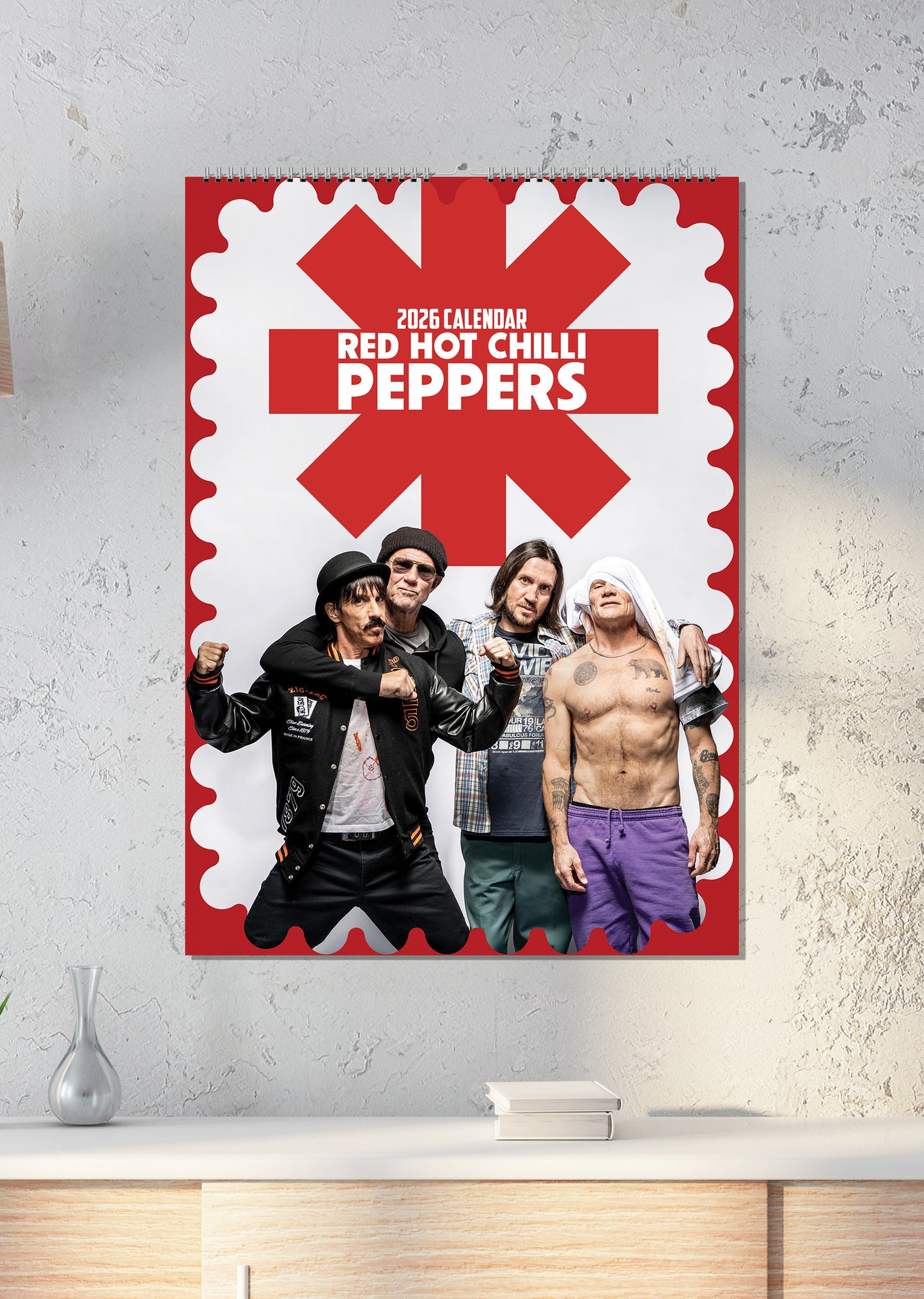 Red Hot Chilli Peppers - A3 Calendar 2026