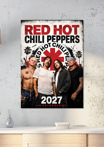 Red Hot Chilli Peppers - A3 Calendar 2027
