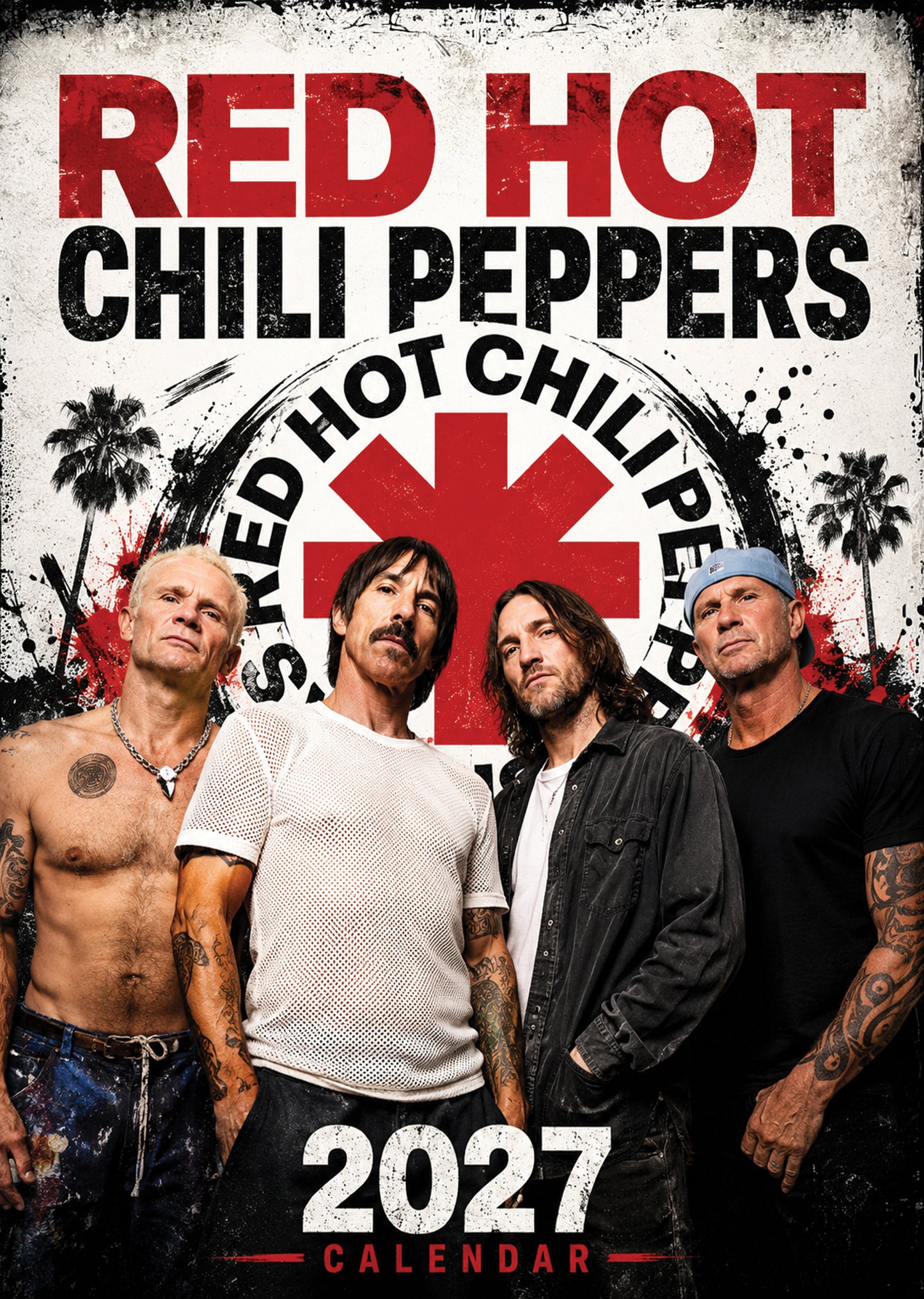 Red Hot Chilli Peppers - A3 Calendar 2027
