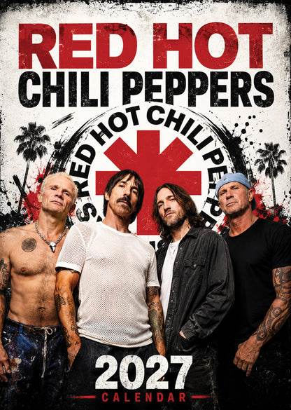 Red Hot Chilli Peppers - A3 Calendar 2027