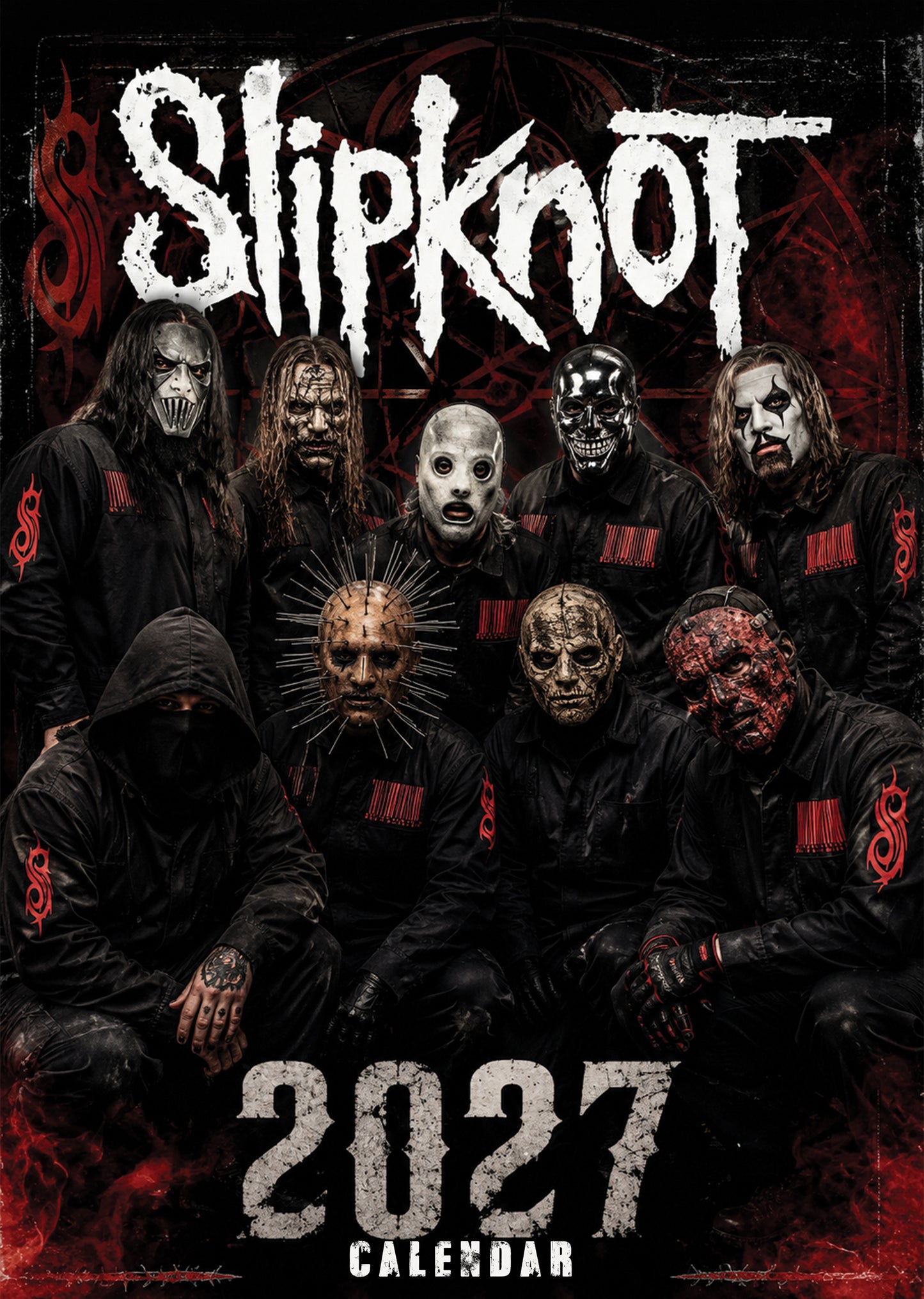Slipknot - A3 Calendar 2027