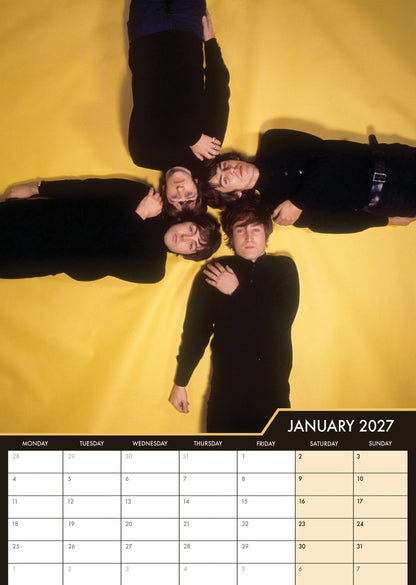 The Beatles - A3 Calendar 2027